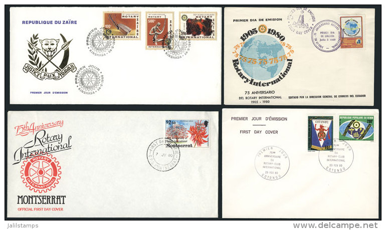 19 Covers Related To Topic ROTARY, Very Fine Quality, Very Little Duplication, Low Start! - Rotary, Club Leones