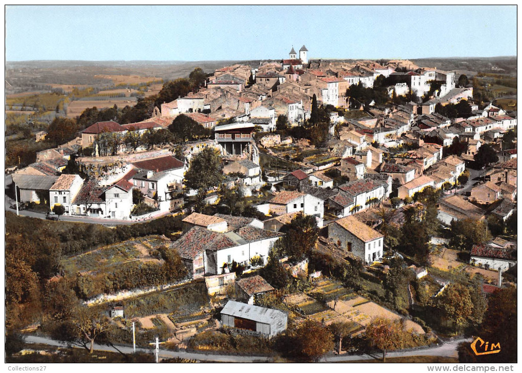 82-LAUZERTE - VUE GENERALE AERIENNE - Lauzerte