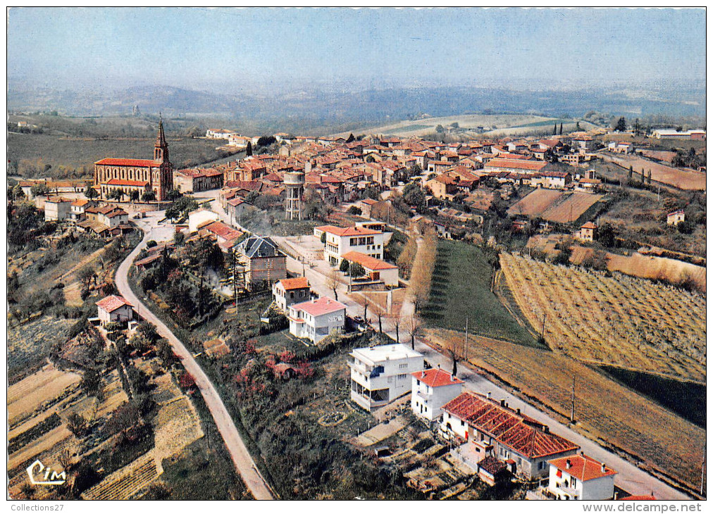 82-LA FRANCAISE - VUE GENERALE AERIENNE - Lafrancaise