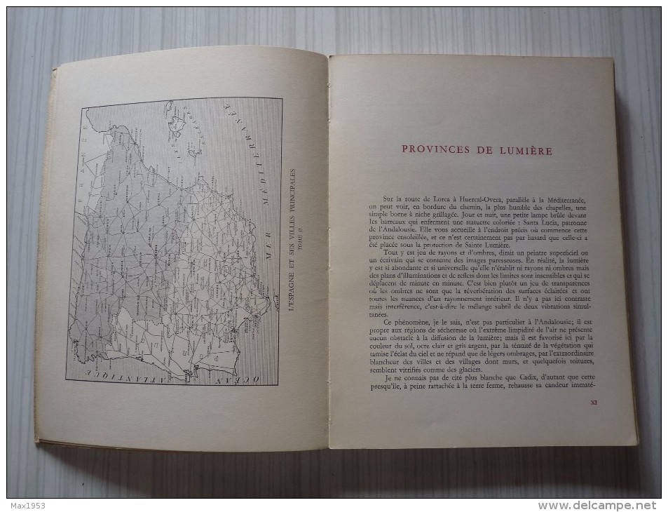 ESCALES DU MONDE - L'ESPAGNE Texte de A.T'Serstevens- 2 volumes Les Documents d'Art, Monaco, 1952