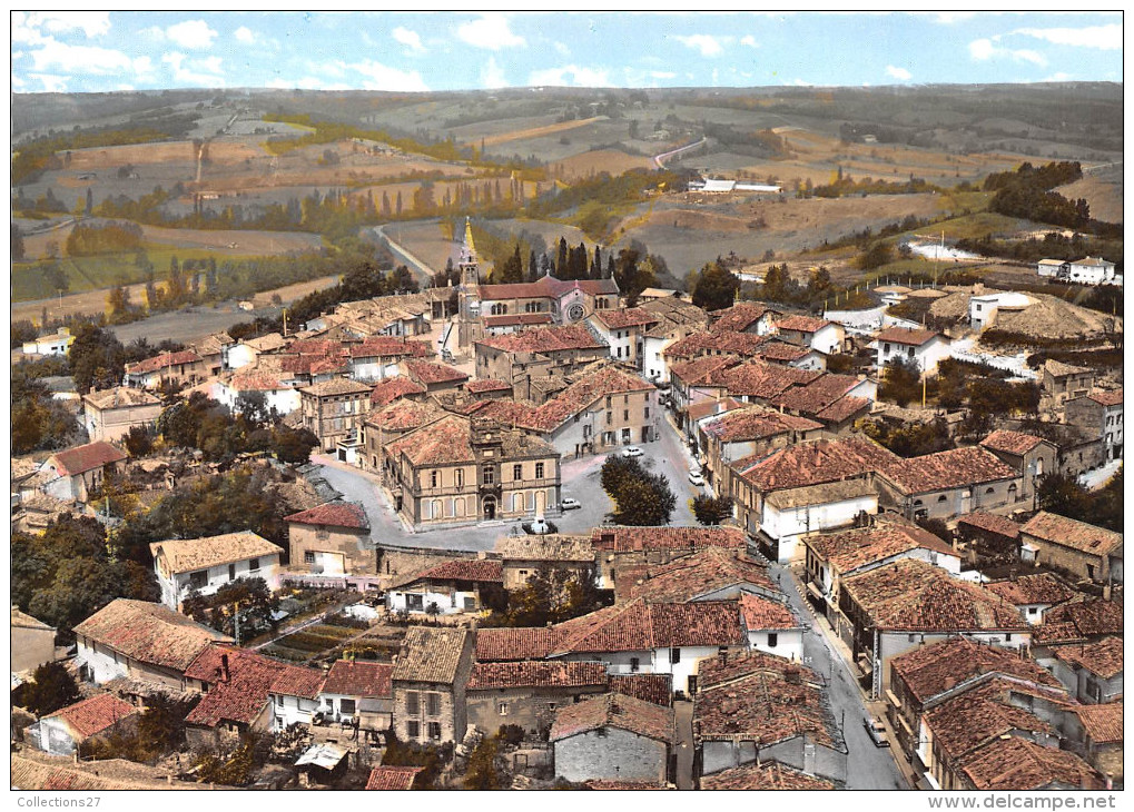 82-MONCLAR-DE-QUERCY- VUE AERIENNE - Montclar De Quercy