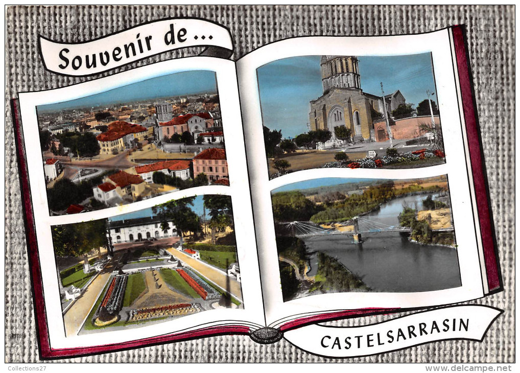 82- CASTELSARRASIN- MULTIVUE - Castelsarrasin