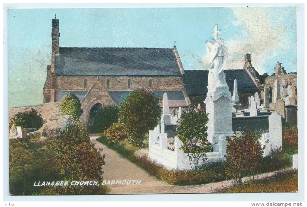Llanaber Church, Barmouth - Merionethshire