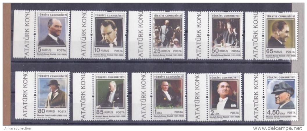 AC - TURKEY STAMP  -  DEFINITIVE STAMPS DEPICTING ATATURK MNH 05 JUNE 2009 - Ongebruikt