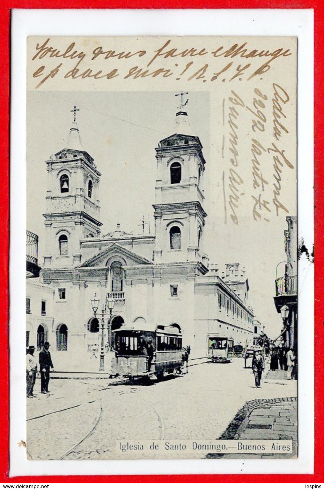 ARGENTINE --BUENOS  AIRES -- Iglesia De Santio Domingo - Argentine