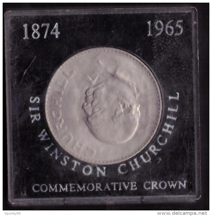 UNITED STATES OF AMERICA - COMMEMORATIVE CROWN - SIR WINSTON CHURCHILL - 1874 -1965 - ANNO 1965 - ELIZABETH II - - Sonstige – Amerika