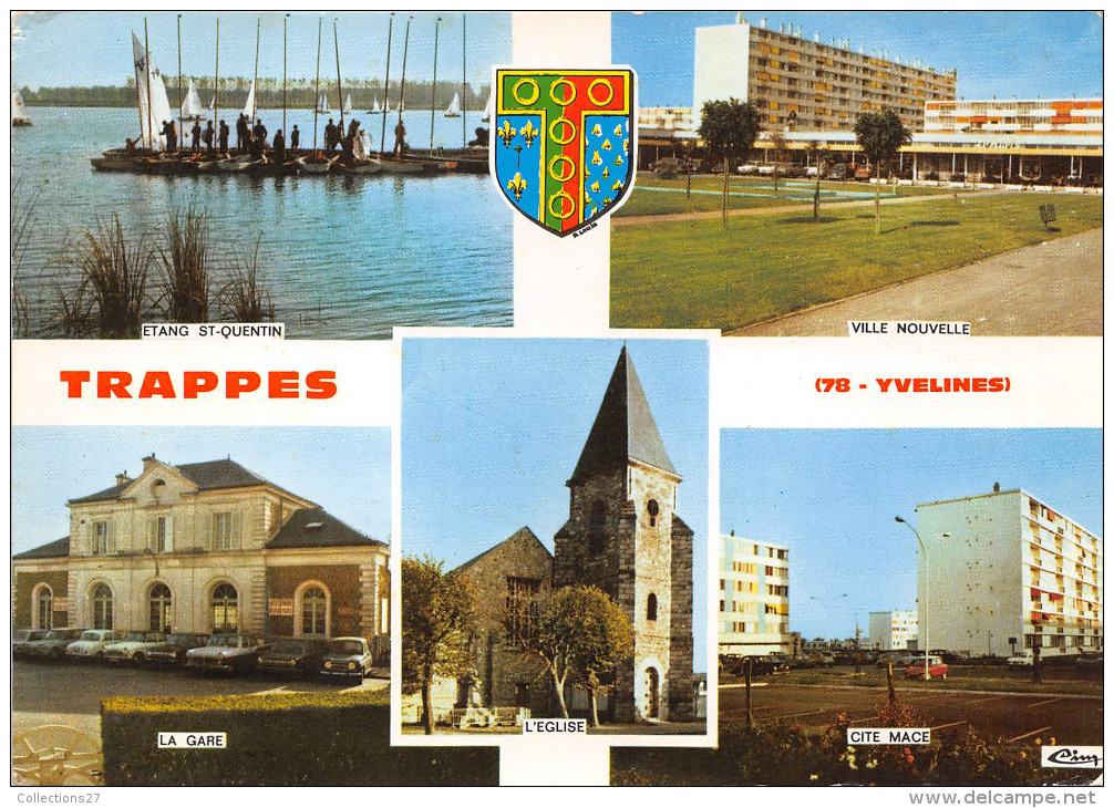 78-TRAPPES- MULTIVUE - Trappes
