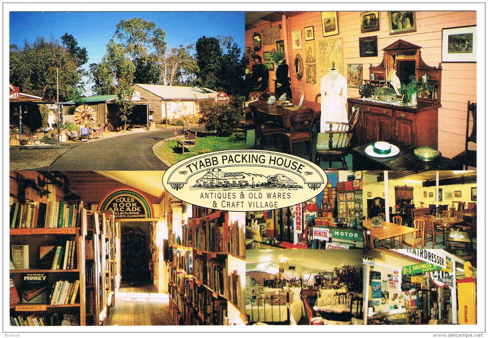 RB 1109 -  Postcard - Tyabb Packing House Antique Centre - Victoria Australia - Andere & Zonder Classificatie