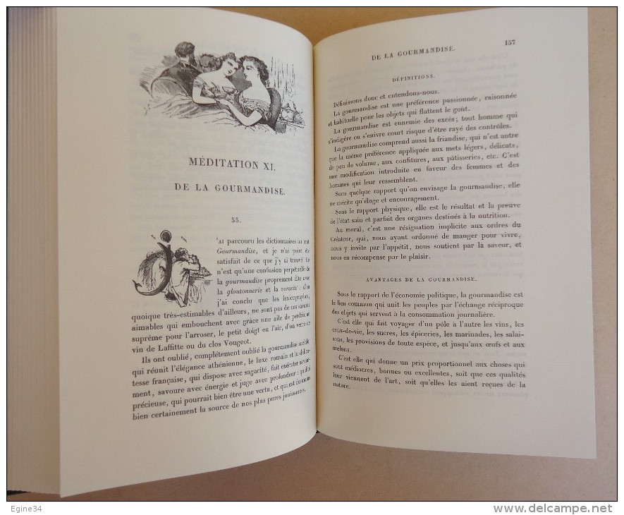 Editions Jean de Bonnot - J.A. Brillat-Savarin - Physiologie du Goût - 1986 - Illustrations de Bertall