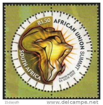 South Africa - 2002 African Union Summit (**) # SG 1385 , Mi 1446 - Nuovi