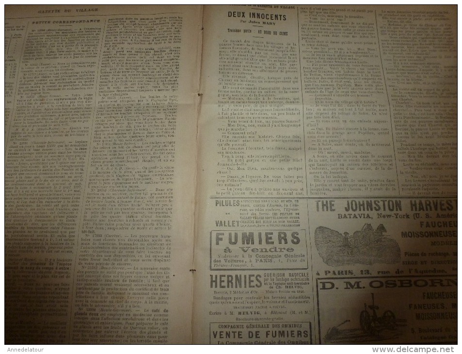 1897 GDV :Conflit Gréco-Turque; Erythrée; Brûlés vifs à Etampes; Foudroyés à Wailly et Tortequenne, etc