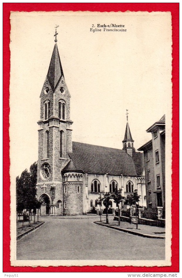 Esch-sur-Alzette. Eglise Saint-Henri (1923). Quartier Brouch - Esch-Alzette