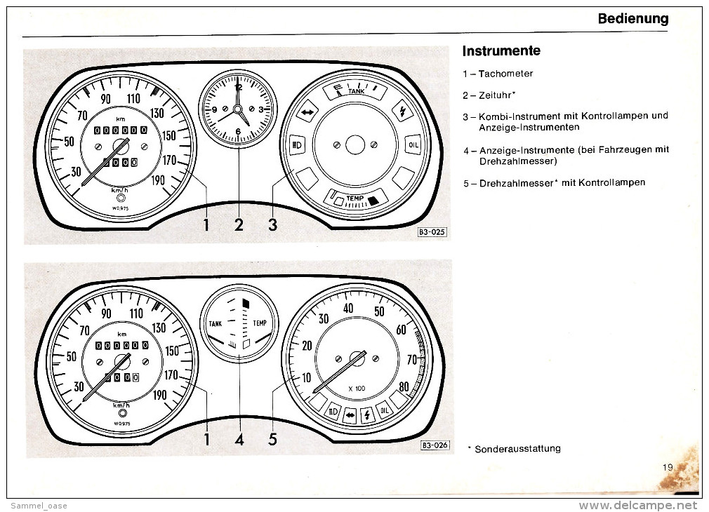 Betriebsanleitung / Handbuch  (0.00.563.016.00)  - VW Passat B1 -  Heftausgabe Von August 1974 - KFZ