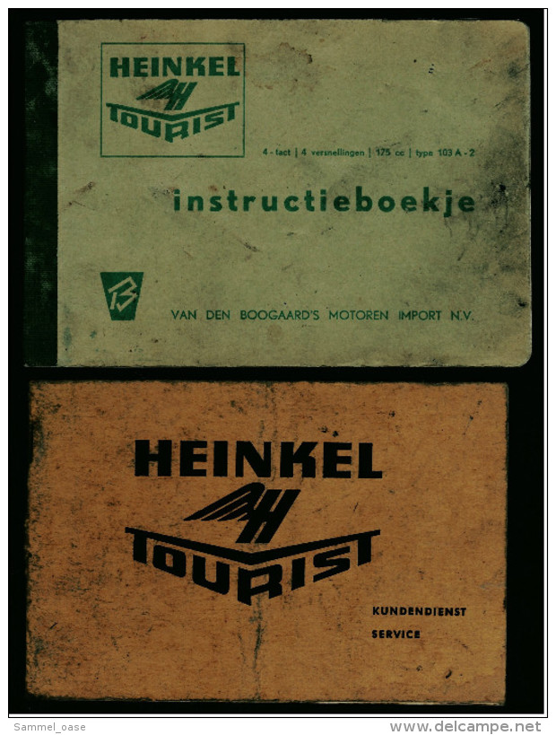 Heinkel Tourist Roller 175 Cc Type 103 A - 2  Betriebsanleitung / Handbuch / Instructieboekje - Heftausgabe Von Ca. 1960 - KFZ