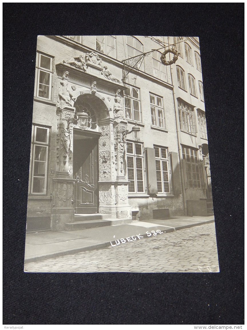 Germany Lubeck 582 (Real Foto Card)__(13218) - Lübeck