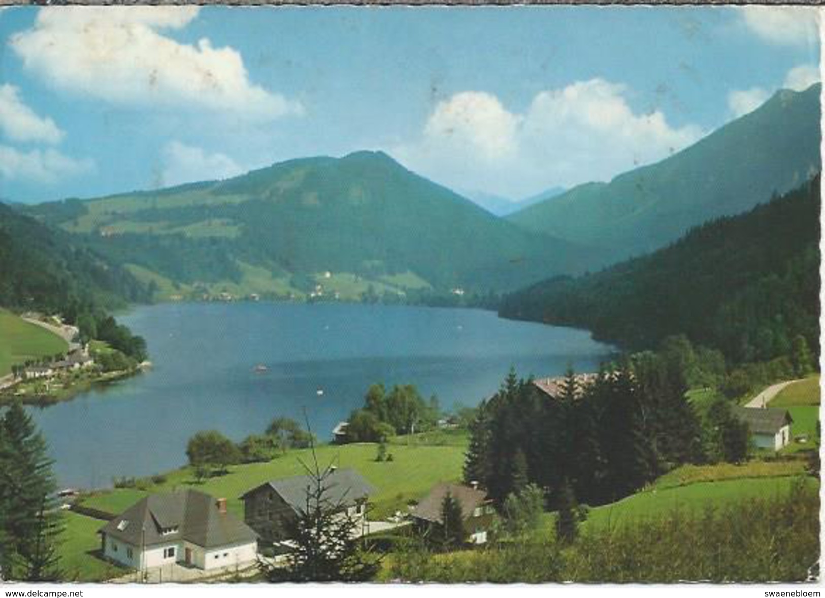 AT.- Lunz Am See. Lunzersee, 607 M. Jugendheim. - 2 Scans - Lunz Am See