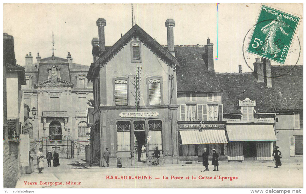 10 - BAR Sur SEINE - Poste - Caisse D'Epargne - Bar-sur-Seine