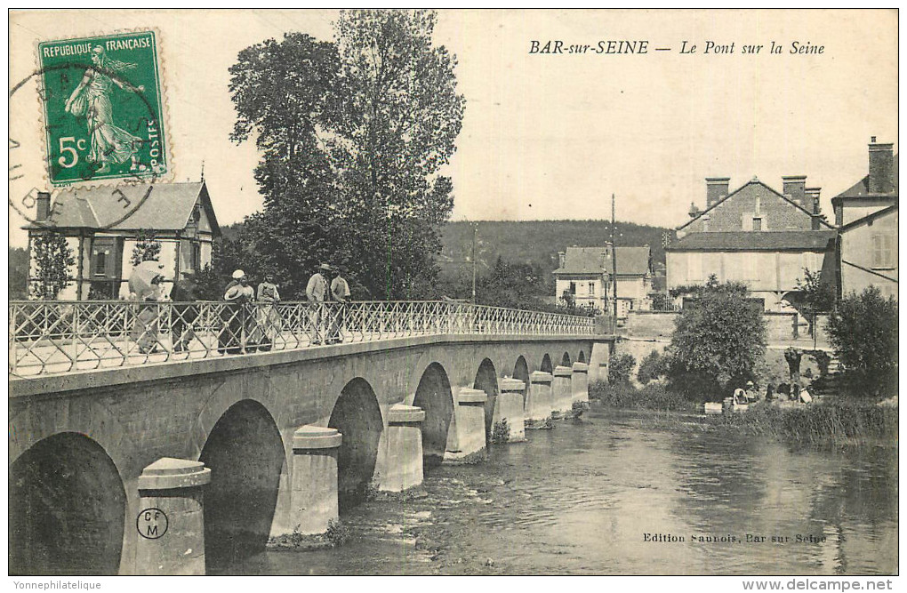 10 - BAR Sur SEINE - Pont Sur La Seine - Bar-sur-Seine