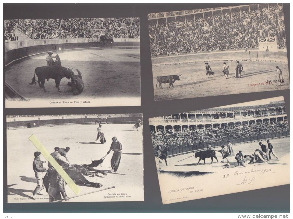 Corrida De Toros  - Lot De 12 CP - Espagne - Corrida