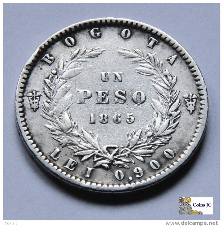 Colombia - 1 Peso - 1865 - Kolumbien