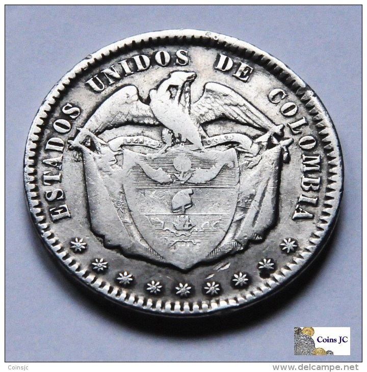 Colombia - 1 Peso - 1865 - Kolumbien