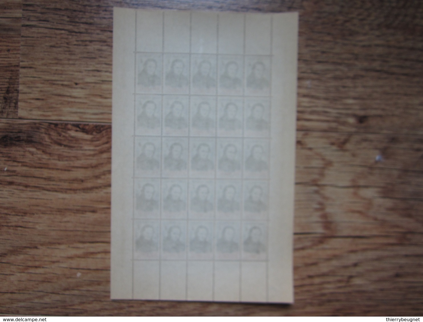 VEND BEAUX TIMBRES DE FRANCE N°550 , DONT 5 X 550b , EN FEUILLE ENTIERE , XX !!!! - Feuilles Complètes