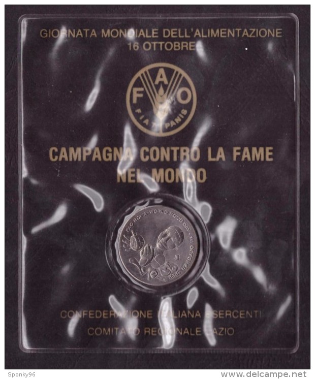 CAMPAGNA CONTRO LA FAME NEL MONDO - CONFEDERAZIONE ITALIANA ESERCENTI - COMITATO REGIONALE LAZIO - ANNO 1989 - - Sonstige & Ohne Zuordnung