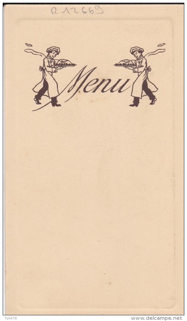 MENU---PRUDHON---portrait De L'impératrice Joséphine à La Malmaison---voir 2 Scans - Menus