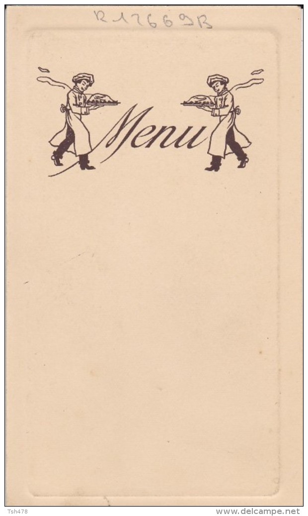 MENU---FRANS HALS---La Bohémienne---voir 2 Scans - Menus