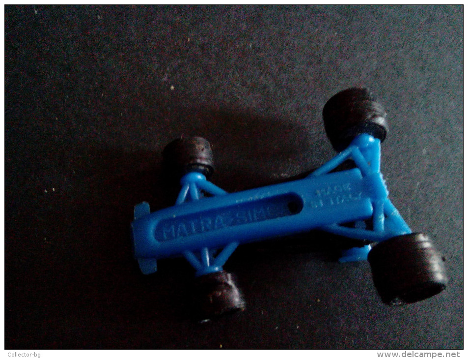 KINDER TOY 1980 RARE VINTAGE ORIGINAL GERMANY MADE MATRA FORMULA CAR RACING RALLY ULTRA RARE - Other & Unclassified