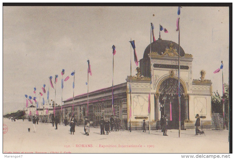 CPA : Romans : Exposition Internationale 1903 - Romans Sur Isere