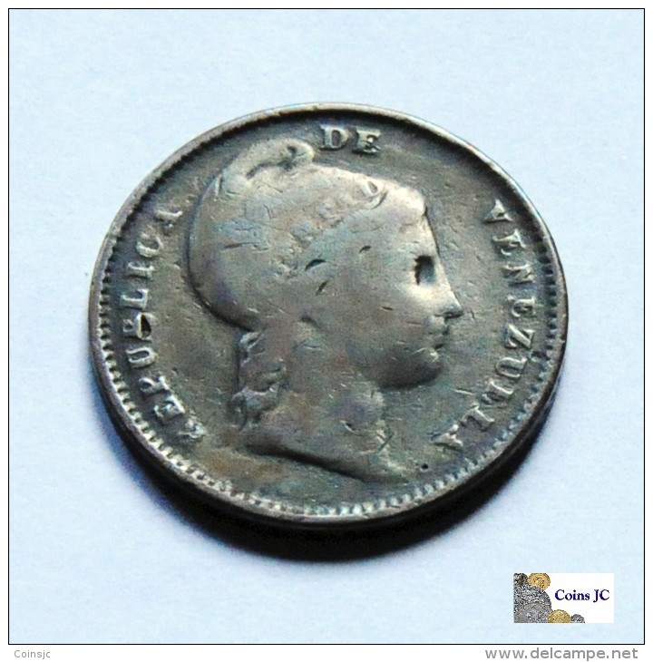 Venezuela - 1/4 Centavo - 1843 - Venezuela