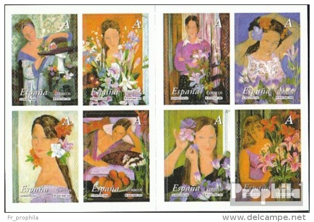 Espagne Mh0-14 (complète.Edition.) Carnet De Timbres (33865A-3872A) Neuf Avec Gomme Originale 2003 Le Femme Et Le Fleur - Ungebraucht