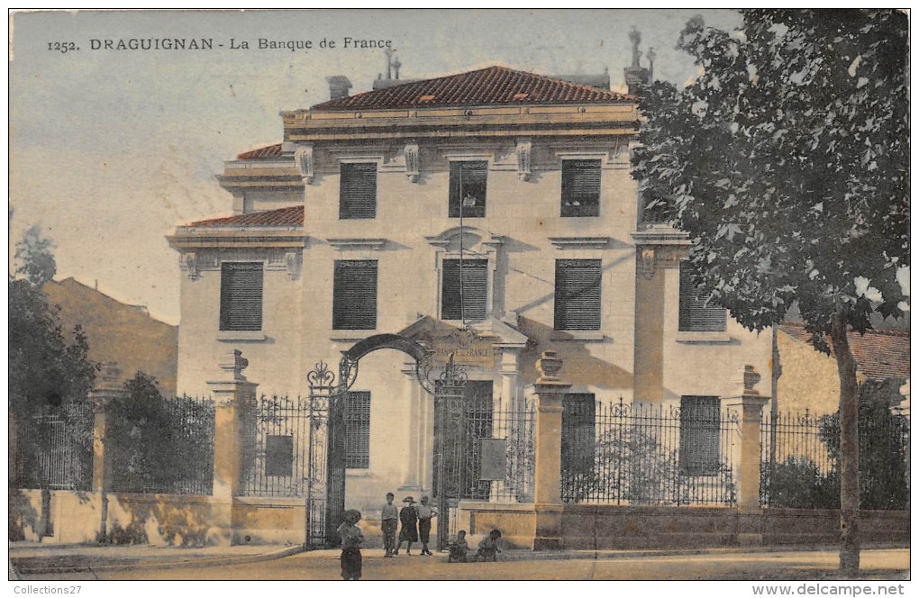 83-DRAGUIGNAN- LA BANQUE DE FRANCE - Draguignan