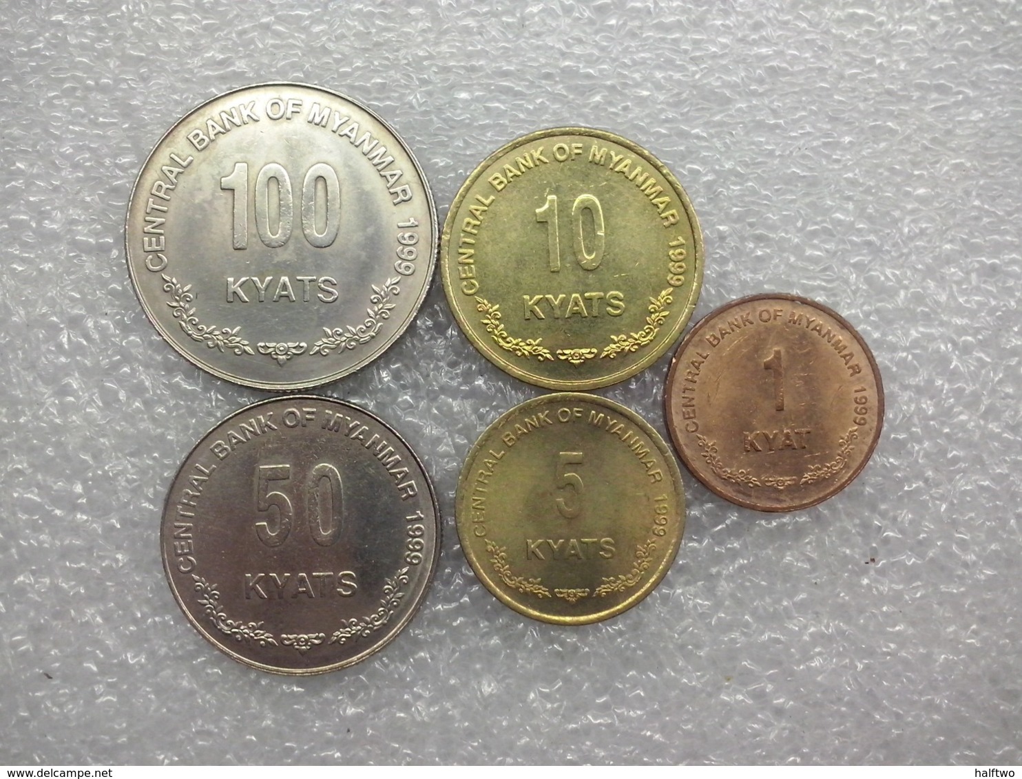 Myanmar Set : 1 - 100 Kyats 1999 - Myanmar