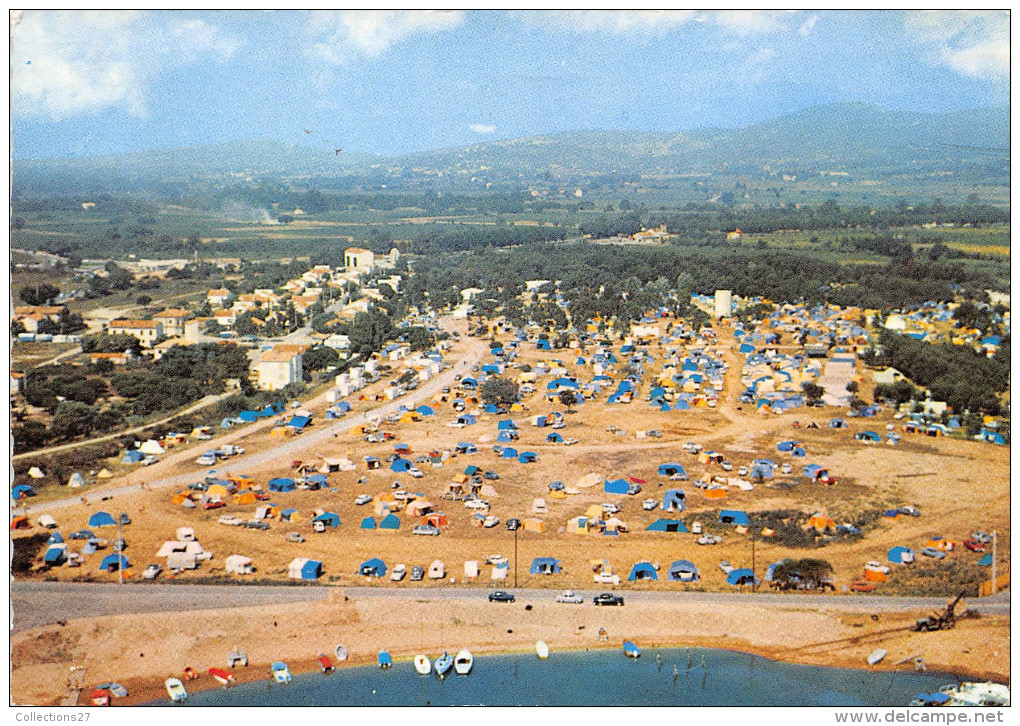 83-COGOLIN-PLAGE - CAMPING DE COGOLIN, ST TROPEZ VUE DU CIEL - Cogolin