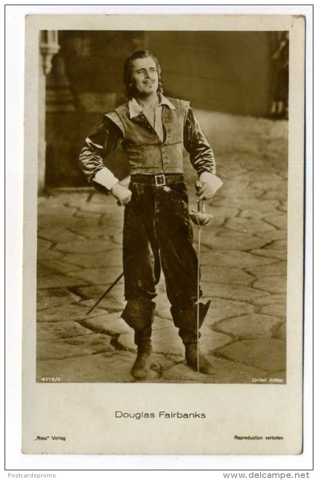 Cinema, Actor, Actress - DOUGLAS FAIRBANKS - Schauspieler