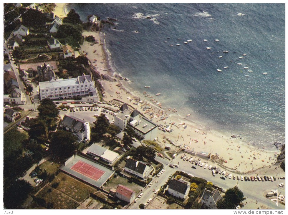 Vue Aérienne De La Plage Et Des Hôtels à Clohars-Carnoët (29) - - Clohars-Carnoët