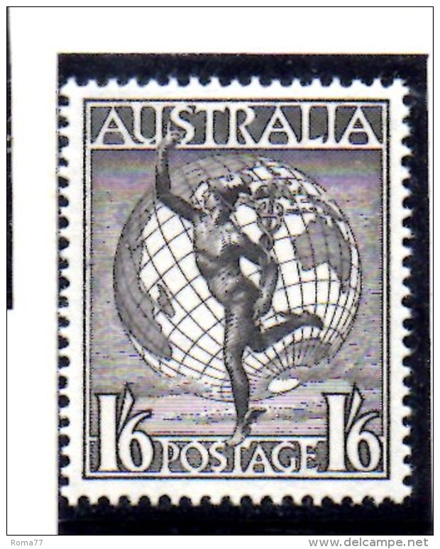 T236 - AUSTRALIA 1956 , Posta Aerea Yvert  N. 8  ***  MNH Senza Filigrana - Nuovi