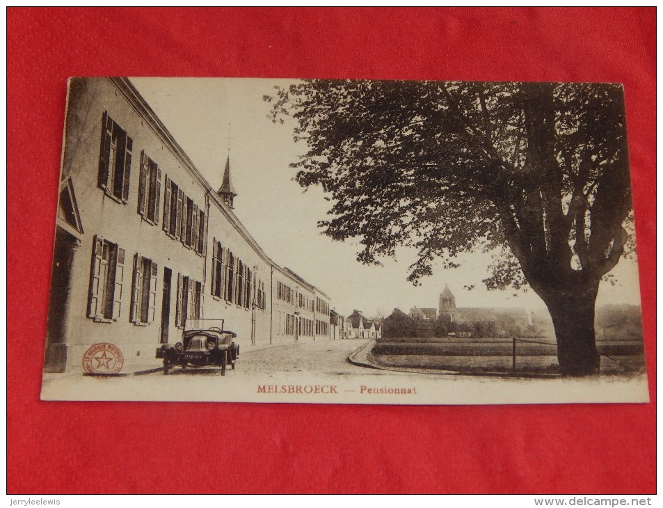 MELSBROECK - MELSBROEK  -  Pensionnat   -  1925  -  (2 Scans) - Steenokkerzeel