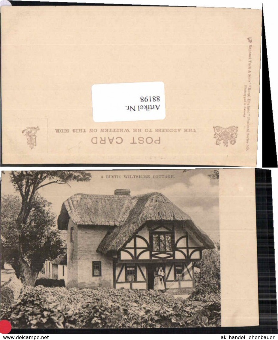 88198,Rustic Wiltshire Cottage Tuck Rureal Ser. 569 - Sonstige & Ohne Zuordnung