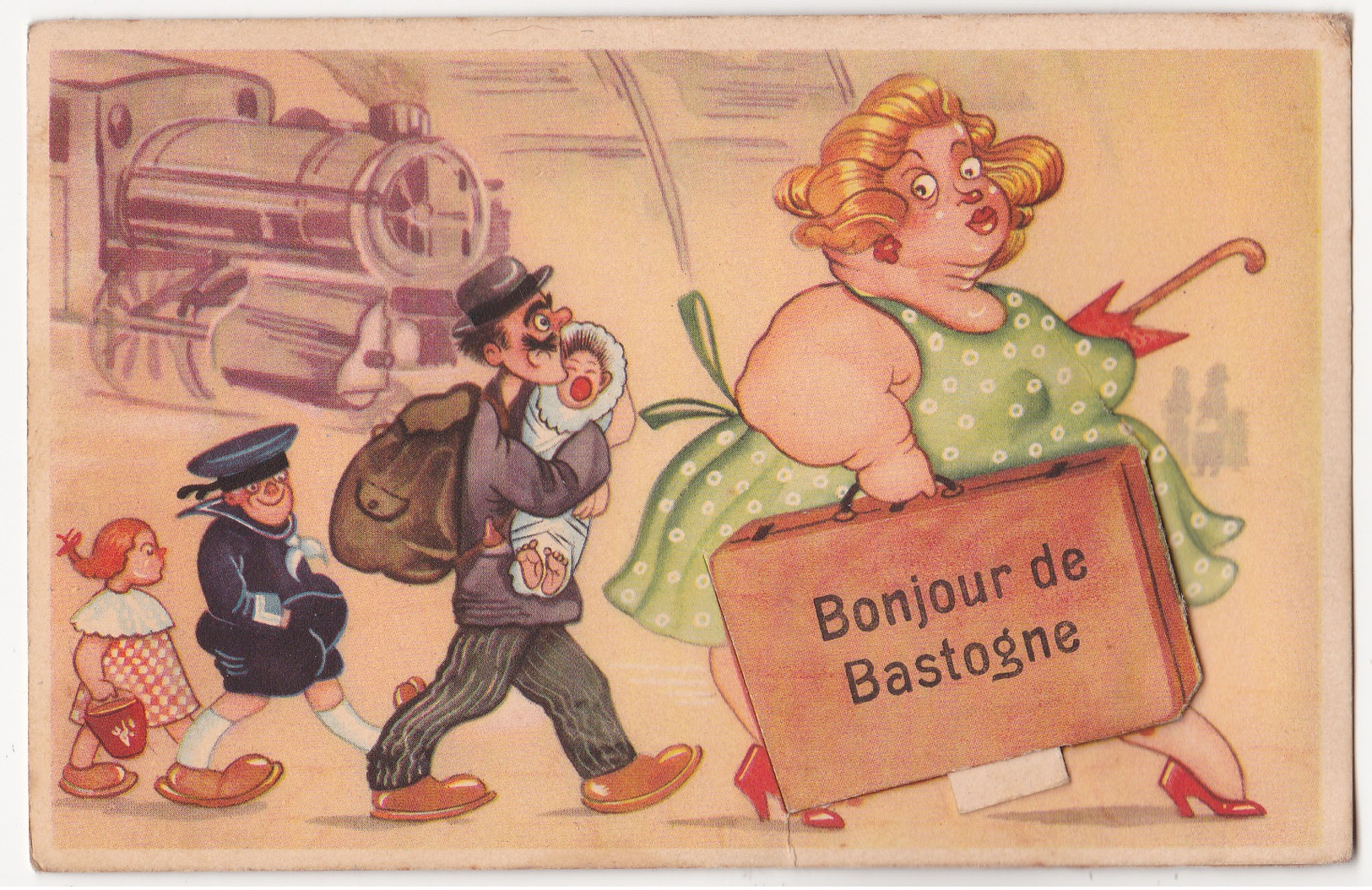 Bastogne: Carte à Système. - Bastenaken