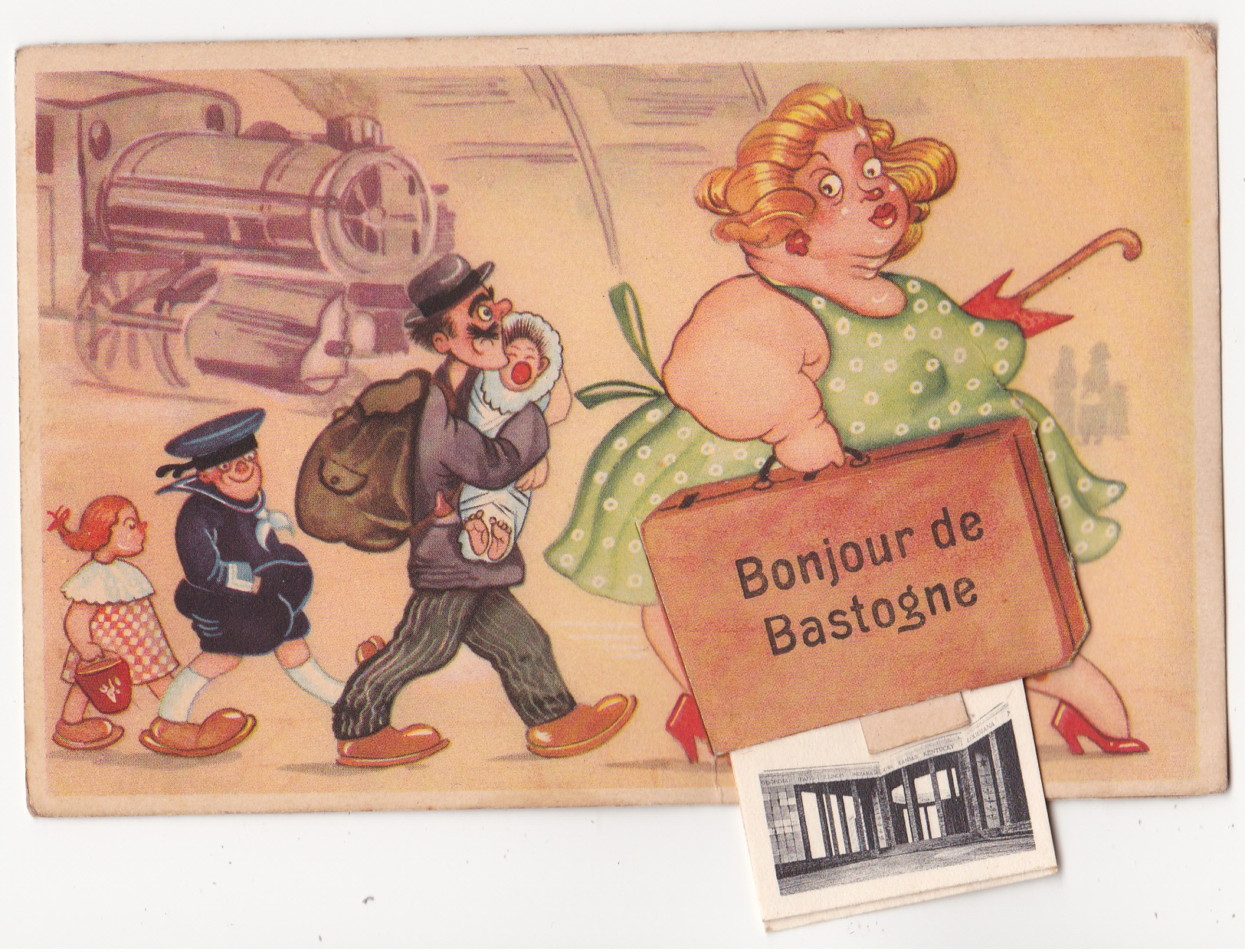 Bastogne: Carte à Système. - Bastogne