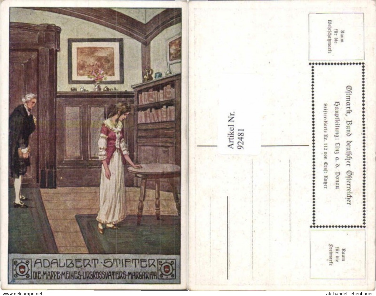 92481,E. Kutzer Ostmark Bund Deutscher &Ouml;sterreicher Nr 112 - Kutzer, Ernst