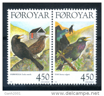 Faroe Islands 1998 Feroe / Birds MNH Aves Vögel Oiseaux /  Iy37   30-25 - Otros & Sin Clasificación