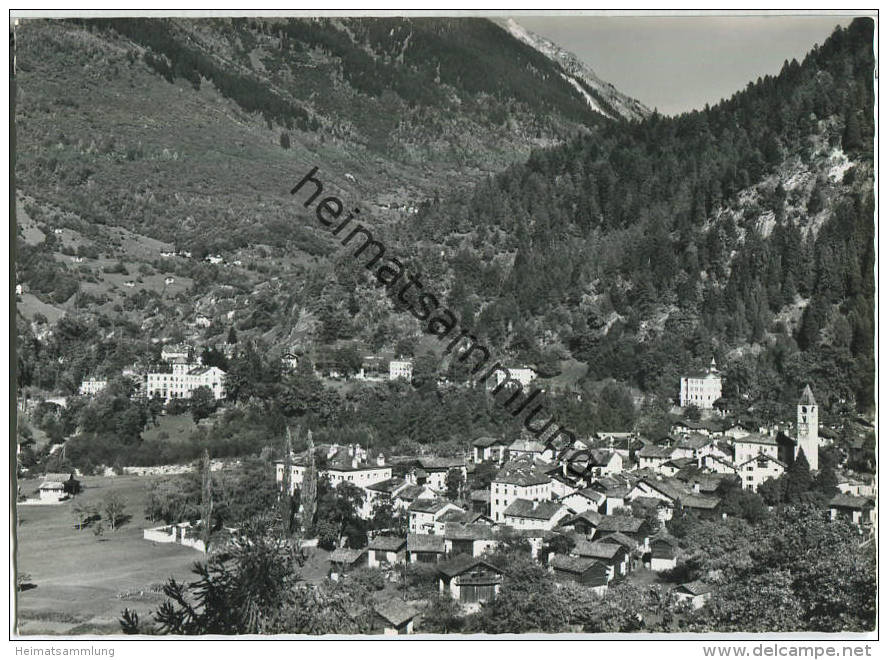 Bergell - Bondo - Promontogno - Foto-Ansichtskarte - Bondo