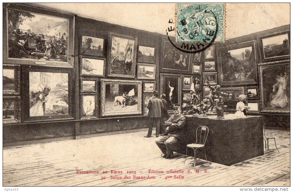 REIMS    Exposition De 1903   -  Salon Des Beaux Arts - Reims