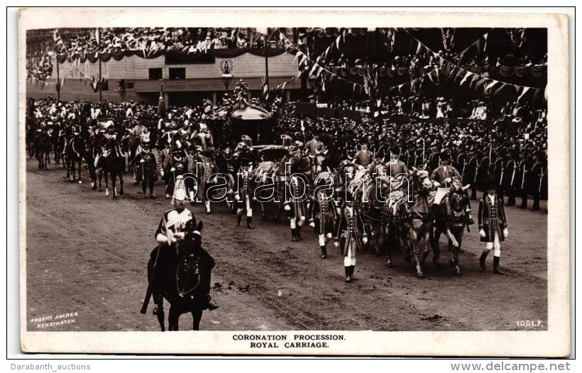 T3 1911 London, Coronation Procession Of George V, Royal Carriage (EB) - Unclassified