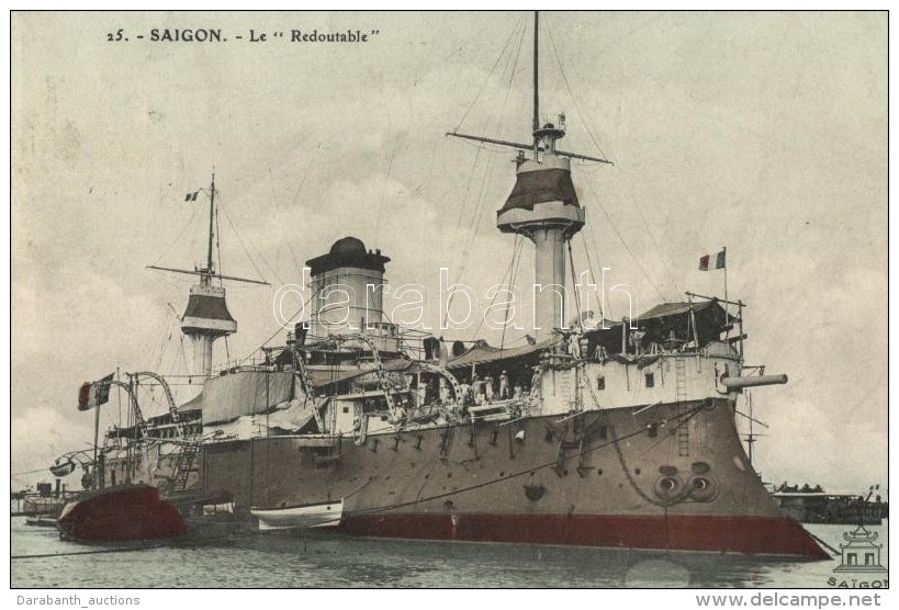 T2 La Redoutable, French Battleship In Saigon - Non Classificati