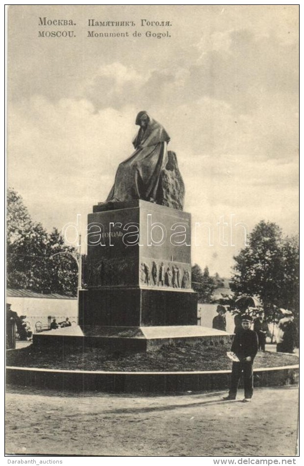 ** T2 Moscow, Moskau; Monument De Gogol / Statue - Non Classificati